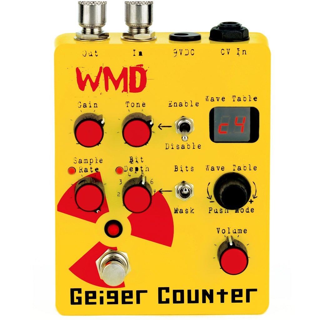 WMD Geiger Counter On Synthesizers - WMD