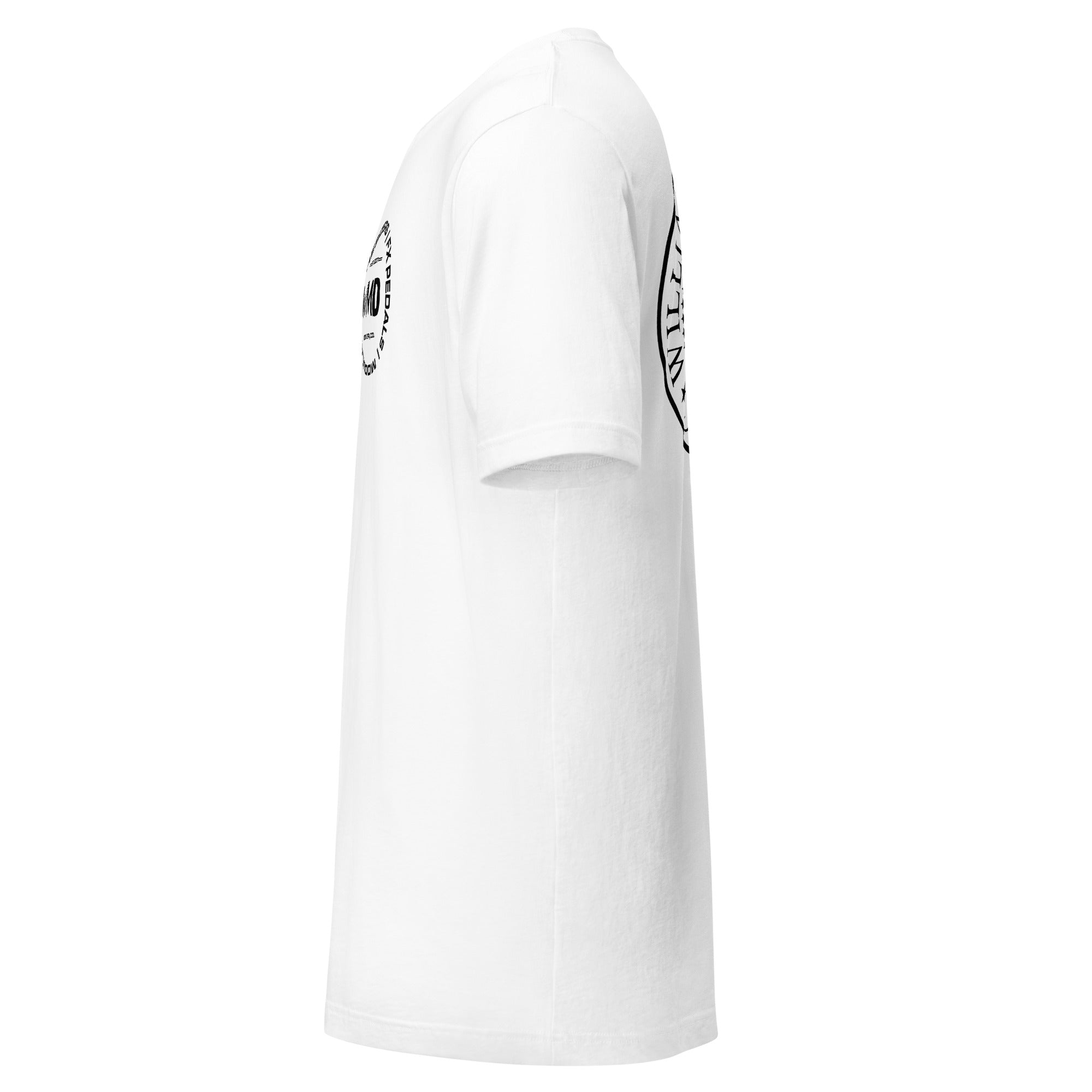 WMD - T Shirt - Circle Logo Punk Back - White - WMD - XS -