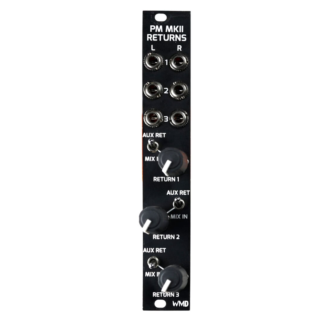 WMD - Module - PM MKII Returns - 3 Additional Aux Returns for PM MKII - WMD - mixer - pmmkii -
