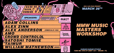 Alex and William at Music Masters Workshop in Miami