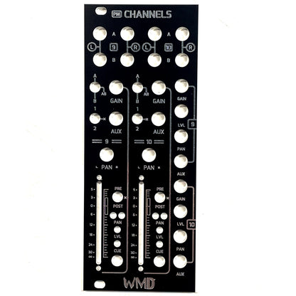 WMD - Modular Accessory - Black Panels for WMD Modules - WMD - PM Channels - accessory - -