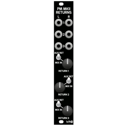 WMD - Module - PM MKII Returns - 3 Additional Aux Returns for PM MKII - WMD - mixer - pmmkii -