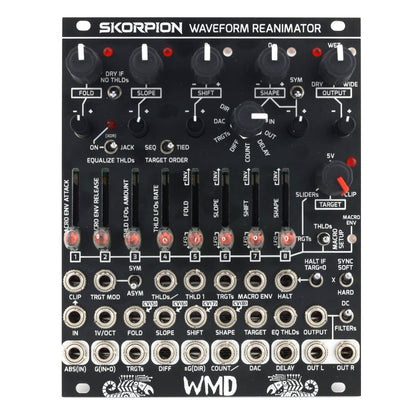 WMD - Module - Skorpion - Waveform Reanimator - WMD - Black - eurorack - wavefolder - 