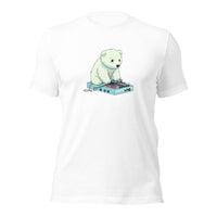 WMD - T Shirt - Learning to Patch Polarbear - WMD - White - T-shirt - -