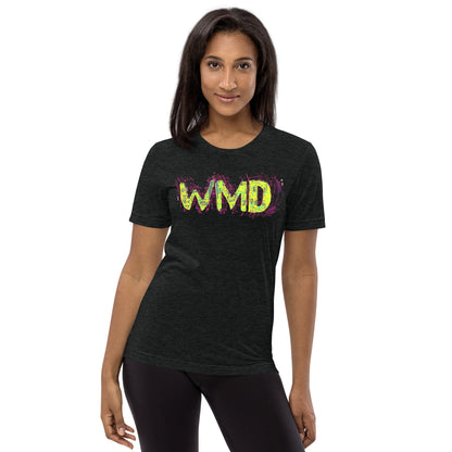 WMD - T Shirt - WMD Circuit Logo T Shirt - WMD - Aqua Triblend - logo - -
